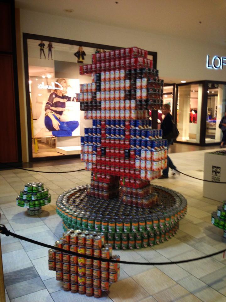 CANstruction Austin – "Mario All-Stars: Hunger Busters"