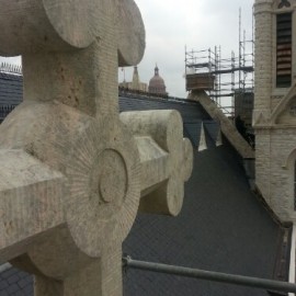 St. Mary’s Cathedral – Stone repairs continue